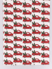 Villa d´Este Tafelloper "Cars" wit/rood - (L)150 x (B)40 cm