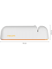 Fiskars Messerschärfer  "Funtional Form" in Weiß - (B)16 cm
