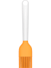 Fiskars Pędzelek silikonowy w kolorze biało-pomarańczowym - dł. 19 cm