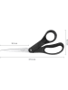 Fiskars Allzweckschere "Essential" in Schwarz - (H)21,5 cm