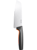 Fiskars Santoku-Messer "Functional Form" in Schwarz - (H)35,5 cm