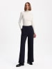 BGN Marlenehose in Schwarz/ LIla