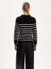 BGN Cardigan in Schwarz/ Weiß