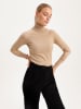 BGN Rollkragenpullover in Beige