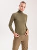 BGN Rollkragenpullover in Khaki