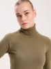 BGN Rollkragenpullover in Khaki