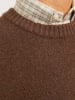 Jack & Jones Sweter w kolorze jasnobrązowym