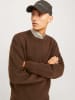 Jack & Jones Sweter w kolorze jasnobrązowym