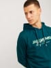 Jack & Jones Hoodie in Petrol
