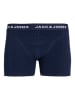 Jack & Jones 3-delige set: boxershorts donkerblauw/grijs