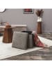 THE HOME DECO FACTORY Opbergkruk taupe - (B)38 x (H)38 x (D)38 cm
