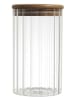 COOK CONCEPT Vorratsglas in Transparent/ Hellbraun - 700 ml
