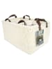 THE HOME DECO FACTORY 3er-Set: Körbe in Creme - (H)20 cm