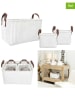 THE HOME DECO FACTORY 3-delige set: manden wit - (H)20 cm