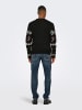 ONLY & SONS Sweter w kolorze czarnym