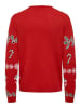 ONLY & SONS Sweter w kolorze czerwonym