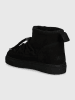 INUIKII Leder-Winterboots "Classic Low" in Schwarz