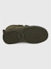 INUIKII Leder-Winterboots "Classic Low" in Khaki