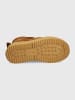 INUIKII Skórzane botki zimowe "Classic Low Platform" w kolorze brązowym