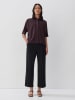 Someday Blouse auberginekleurig
