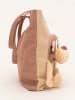 Crochetts Shopper "Monkey" in Beige/ Hellbraun - (B)35 x (H)36 x (T)5 cm