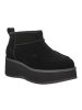 UGG Leder-Boots "Cityfunc Ultra Mini" in Schwarz