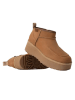 UGG Leren boots "Cityfunc Ultra Mini" lichtbruin
