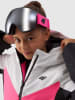 4F Ski-/ Snowboardjacke in Pink/ Schwarz/ Weiß