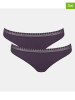 Sloggi Stringi (2 pary) w kolorze fioletowym