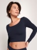 Sloggi Longsleeve in Dunkelblau