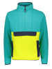 Patagonia Fleecepullover in Grün/ Gelb