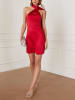 LA Angels Kleid in Rot