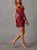 LA Angels Kleid in Rot