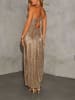 LA Angels Kleid in Gold