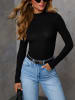Milan Kiss Bluse in Schwarz