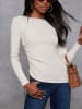 LA Angels Longsleeve in Creme