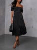 LA Angels Kleid in Schwarz