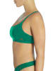 adidas Top w kolorze zielonym