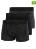 adidas 3er-Set: Boxershorts in Anthrazit/ Schwarz