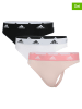 adidas 3er-Set: Strings in Rosa/ Weiß/ Schwarz