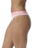 adidas 3er-Set: Strings in Rosa/ Weiß/ Schwarz