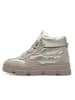 s.Oliver Leren sneakers goudkleurig