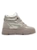 s.Oliver Leder-Sneakers in Gold