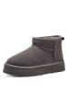 s.Oliver Leder-Boots in Anthrazit