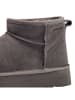 s.Oliver Leder-Boots in Anthrazit