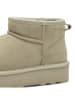 s.Oliver Leder-Boots in Beige