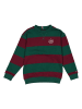 Tommy Hilfiger Sweatshirt in Grün/ Bordeaux