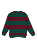 Tommy Hilfiger Sweatshirt in Grün/ Bordeaux