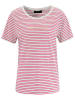 Aniston Shirt rood/wit