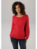 Aniston Pullover in Rot